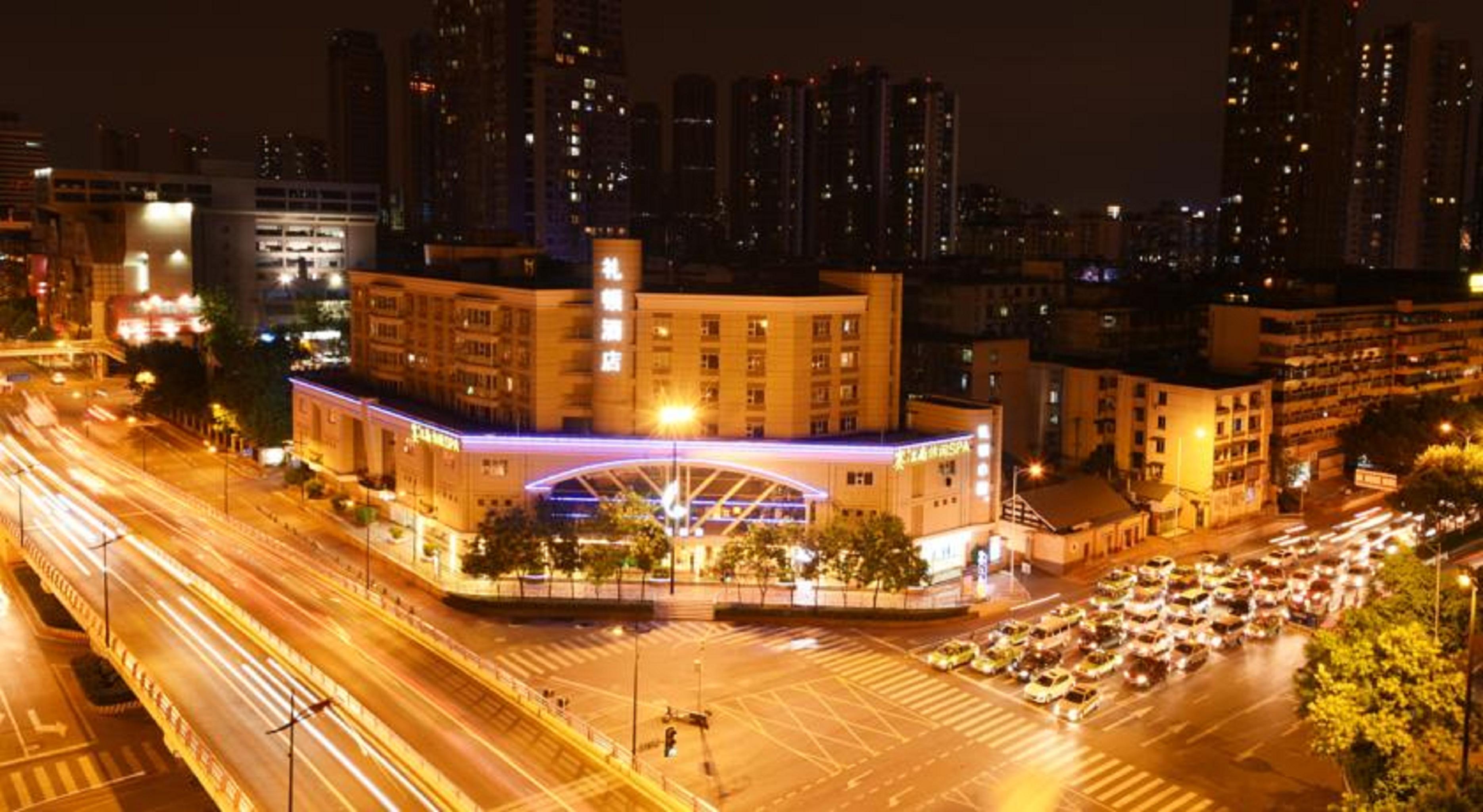 Leeden Hotel Chengdu Exterior foto